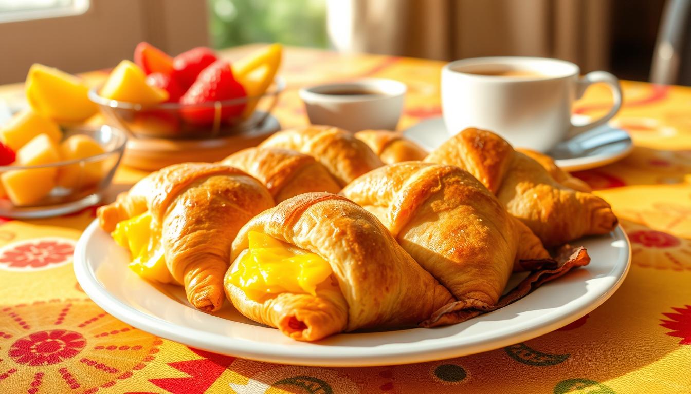 breakfast crescent rolls