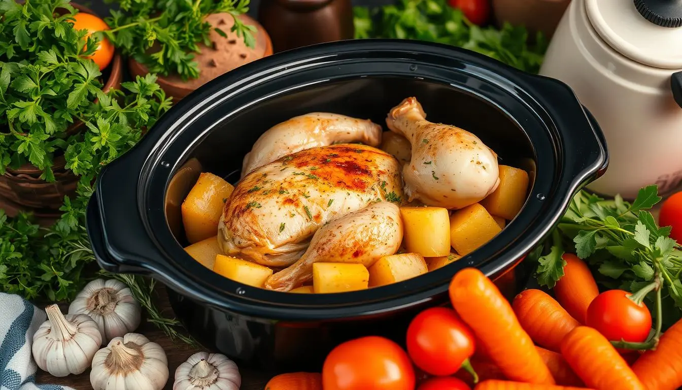 chicken potato crock pot